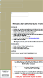 Mobile Screenshot of calgunstraining.com